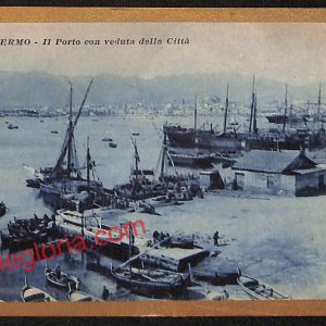 ah5009 - CARTOLINA D'EPOCA - Palermo Città - Il Porto