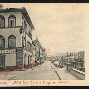 ae6356 - CARTOLINA D'EPOCA  Firenze Città - Hotel New-York