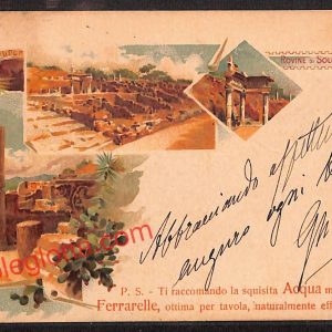 ah5014 - CARTOLINA D'EPOCA - Palermo Città - Rovine di Solunto