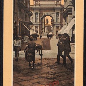 ae6360 - CARTOLINA D'EPOCA  Firenze Città - Via degli Speziali