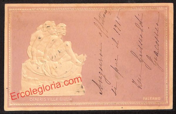 ah5022 - CARTOLINA D'EPOCA - Palermo Città - Canaris Villa Giulia