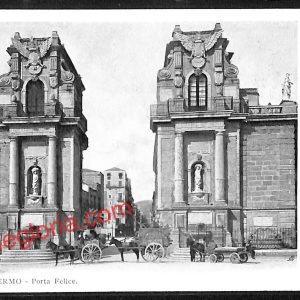 ah5026 - CARTOLINA D'EPOCA - Palermo Città - Porta Felice