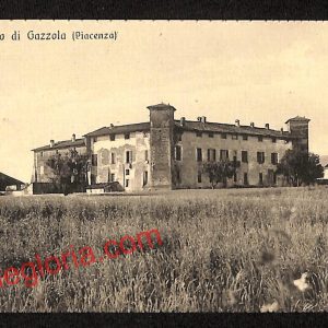 ah7338 - CARTOLINA D'EPOCA - Piacenza Città - Castello di Gazzola