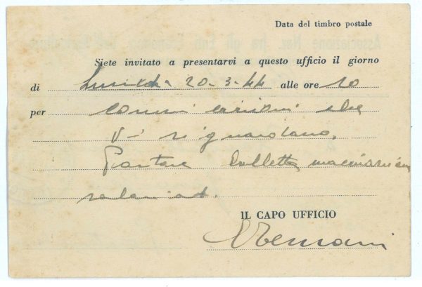 P2390 - ITALIA RSI , 18.3.1944 DA RONCOFERRARO (MN) , AFFRANCATURA D'EMERGENZA - immagine 2