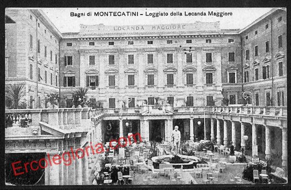 ah8617 - CARTOLINA D'EPOCA - Pistoia Provincia - Montecatini