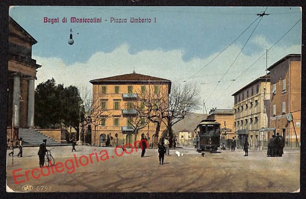 ah8620 - CARTOLINA D'EPOCA - Pistoia Provincia - Montecatini