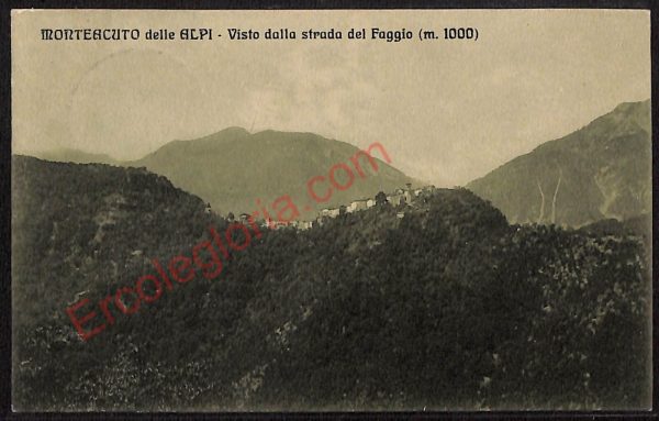 ae2730 - CARTOLINA  D'EPOCA - Bologna Provincia - Monte Acuto delle Alpi