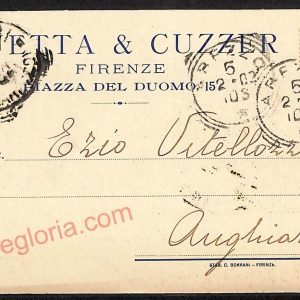 ae6367 - CARTOLINA D'EPOCA  Firenze Città - Guetta Cuzzer