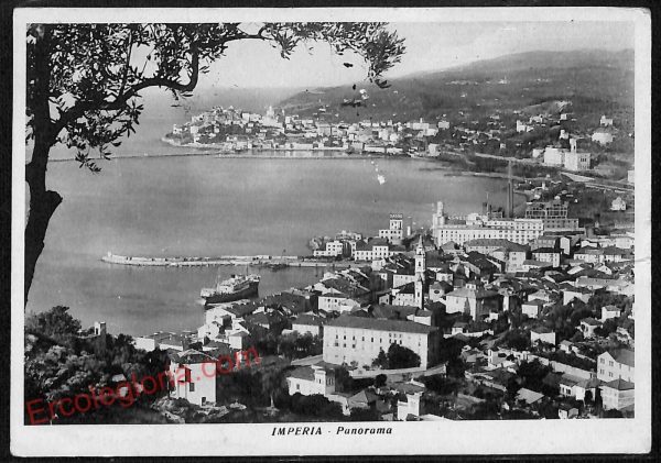 ag4439 - CARTOLINA D'EPOCA - Imperia Città - Panorama