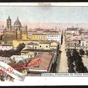 ah5036 - CARTOLINA D'EPOCA - Palermo Città - Panorama