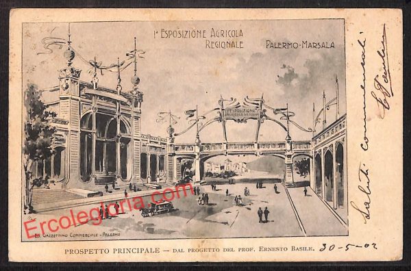 ah5038 - CARTOLINA D'EPOCA - Palermo Città