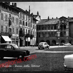 ah5862 - CARTOLINA  D'EPOCA - Pavia Città - Piazza Vittoria