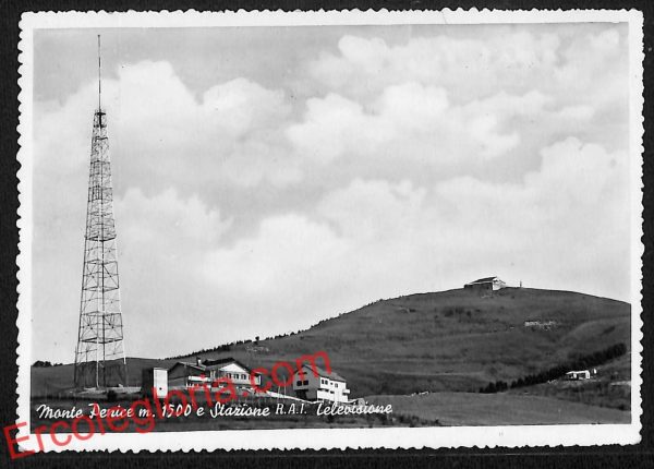 ah5869 - CARTOLINA  D'EPOCA - Pavia Città - Stazione R.A.I. Televisione