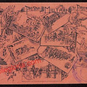 ah5043 - CARTOLINA D'EPOCA - Palermo Città - Presidio Militare di Palermo