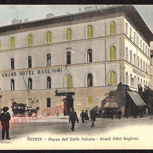 ae6384 - CARTOLINA D'EPOCA -  Firenze Città - Piazza dell' Unità Italiana