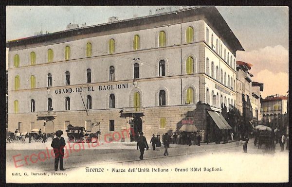 ae6384 - CARTOLINA D'EPOCA -  Firenze Città - Piazza dell' Unità Italiana