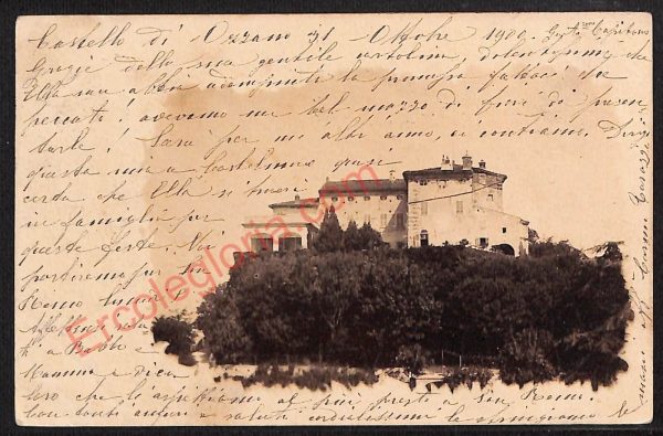 ae2746 - CARTOLINA  D'EPOCA - Bologna Provincia - Ozzano  1900