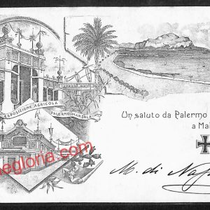 ah5045 - CARTOLINA D'EPOCA - Palermo Città