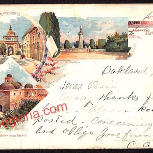 ah5048 - CARTOLINA D'EPOCA - Palermo Città - Porta Nuova