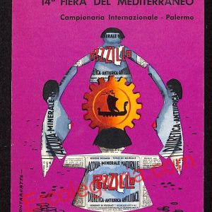 ah5050 - CARTOLINA D'EPOCA - Palermo Città - 14° Fiera del Mediterraneo