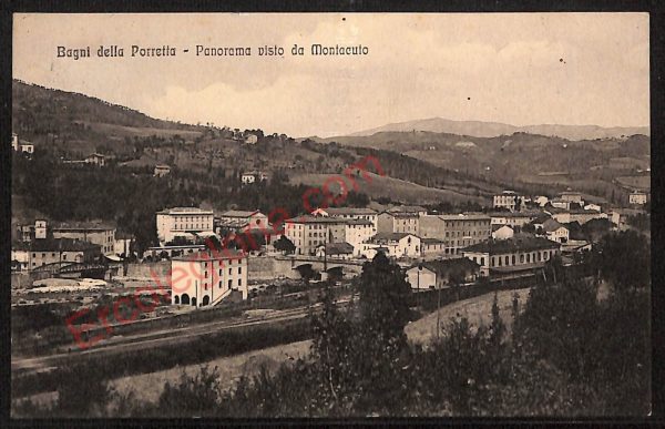 ae2756 - CARTOLINA  D'EPOCA - Bologna Provincia - Porretta  1912