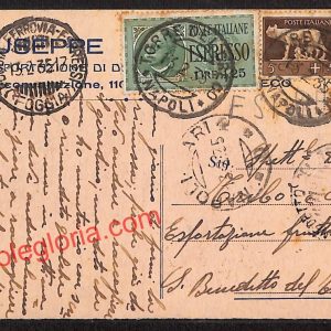 ah3697 - STORIA POSTALE - Napoli Città