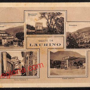 ai4607 - CARTOLINA D'EPOCA - Salerno Provincia - Laurino