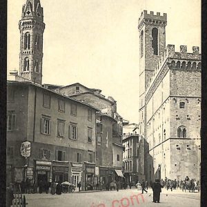 ae6552 - CARTOLINA D'EPOCA - Firenze Città - Via del Bargello