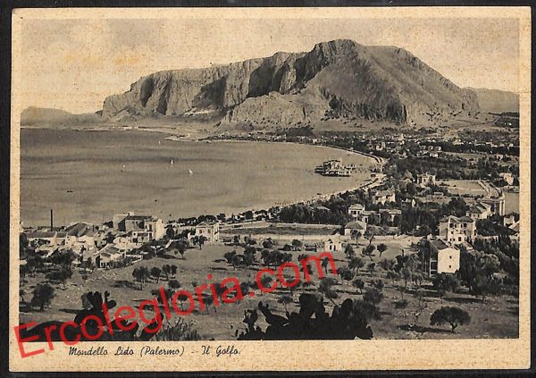 ah5159 - CARTOLINA D'EPOCA - Palermo Provincia - Mondello