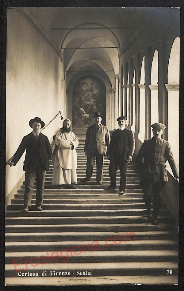 ae6553 - CARTOLINA D'EPOCA - Firenze Città - Certosa di Firenze  1912