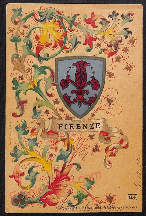 ae6556 - CARTOLINA D'EPOCA - Firenze Città