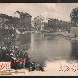 ag9137 - CARTOLINA D'EPOCA - Milano Città - Larghetto