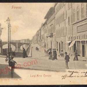 ae6559 - CARTOLINA D'EPOCA - Firenze Città - Lung' Arno Corsini
