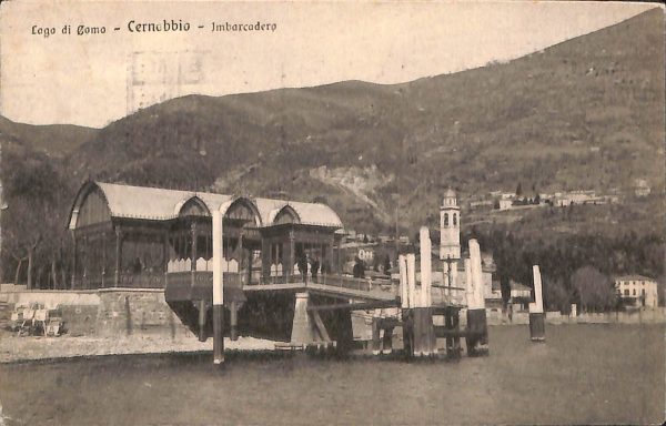 ab6241 - CARTOLINA  D'EPOCA - Como Provincia : CERNOBBIO 1928