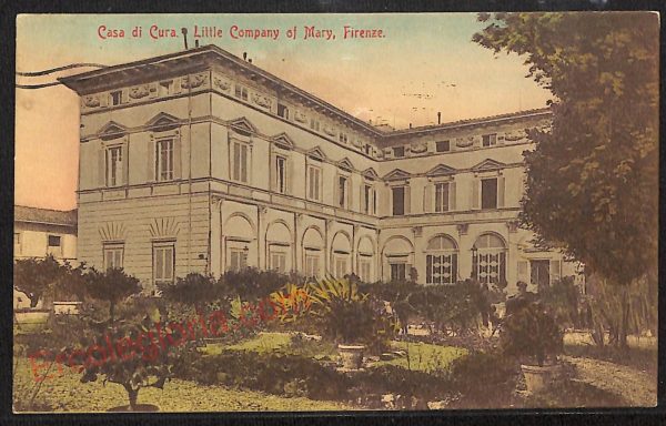 ae6561 - CARTOLINA D'EPOCA - Firenze Città - Casa di Cura  1913