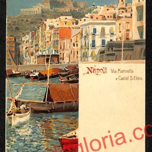 ag9628 - CARTOLINE D'EPOCA - Napoli Città - Via Marinella