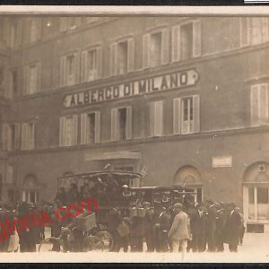 ag9141 - CARTOLINA D'EPOCA - Milano Città - Hotel Milano Scala