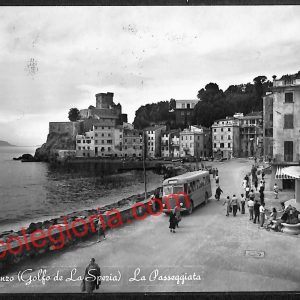 ag5682 - CARTOLINA D'EPOCA - La Spezia Provincia - San Terenzo  1958
