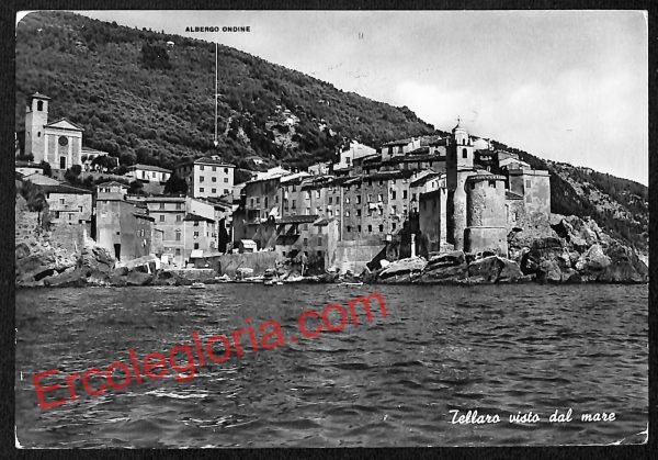ag5685 - CARTOLINA D'EPOCA - La Spezia Provincia - Tellaro