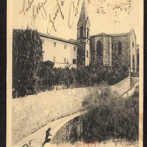 ae6563 - CARTOLINA D'EPOCA - Firenze Città - Chiesa e Convento degli Olivetani