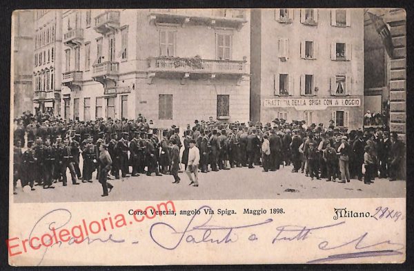 ag9145 - CARTOLINA D'EPOCA - Milano Città - Corso Venezia