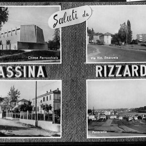 ab6256 - CARTOLINA  D'EPOCA - Como Provincia : CASSINA RIZZARDI  1963