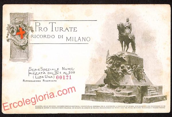 ag9147 - CARTOLINA D'EPOCA - Milano Città - Pro Turate