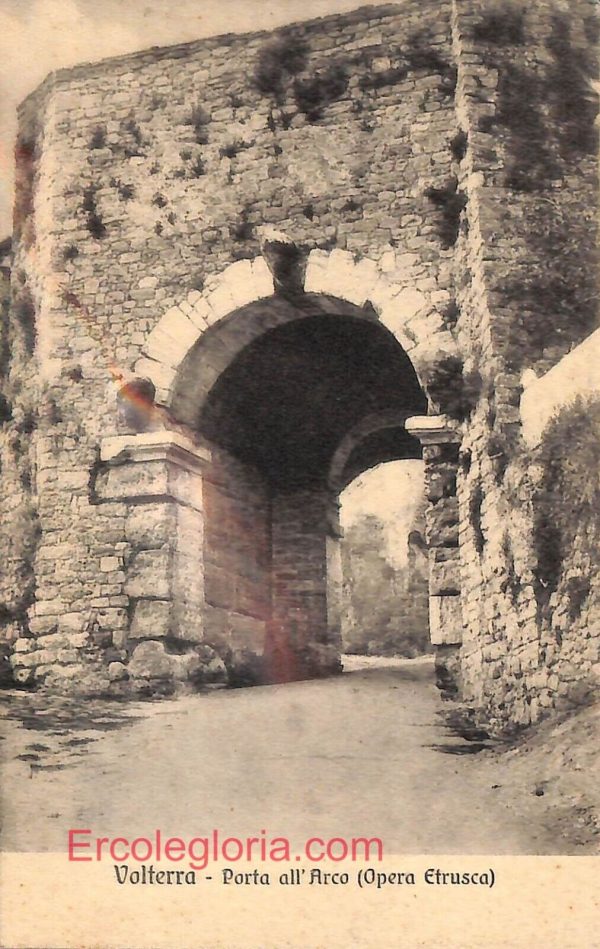 ad7198 - CARTOLINA D'EPOCA - Pisa Provincia - Volterra  1910