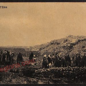 ae4780 - CARTOLINA D'EPOCA - Catania Città - Eruzione dell' Etna