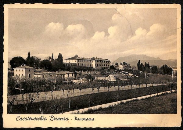 ab6262 - CARTOLINA  D'EPOCA - Como Provincia : CASATEVECCHIO BRIANZA 1942