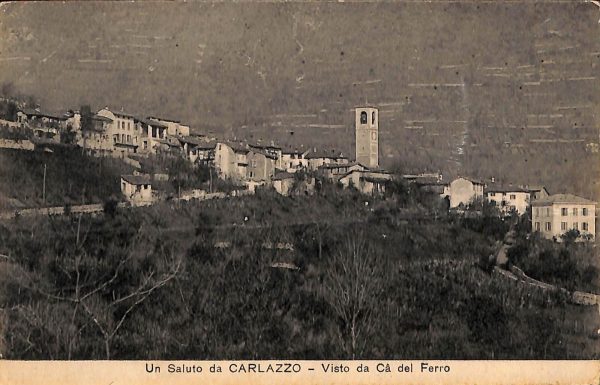 ab6265 - CARTOLINA  D'EPOCA - Como Provincia : CARLAZZO