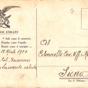 ac6996 - CARTOLINA D'EPOCA - REGGIMENTALI  - Alpini