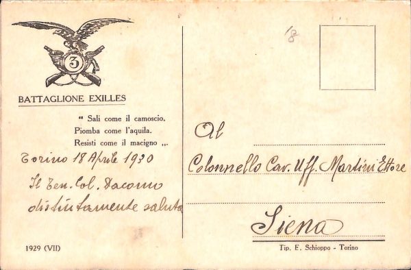 ac6996 - CARTOLINA D'EPOCA - REGGIMENTALI  - Alpini