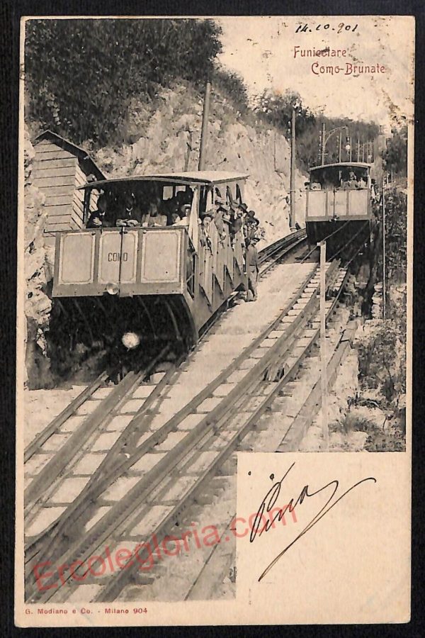 ae5207 - CARTOLINA D'EPOCA - Como Provincia - Brunate